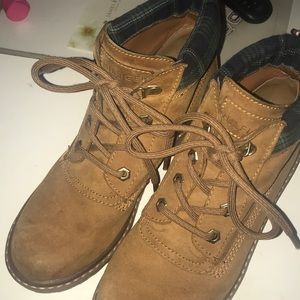 tommy hilfiger dark khaki boots